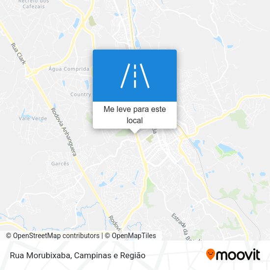Rua Morubixaba mapa
