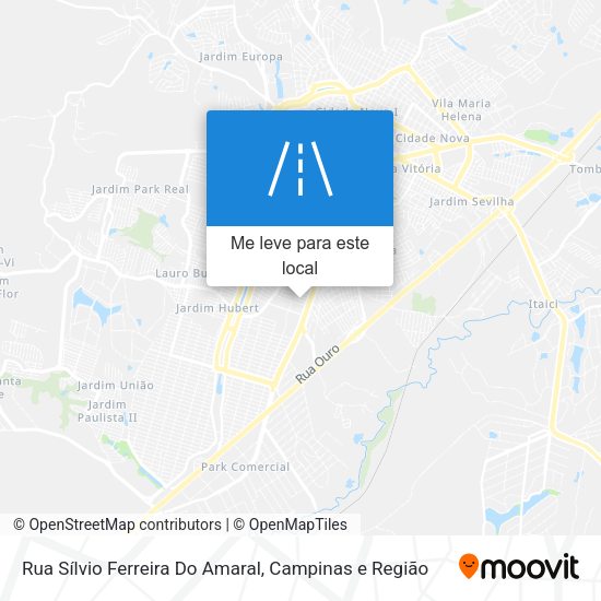 Rua Sílvio Ferreira Do Amaral mapa