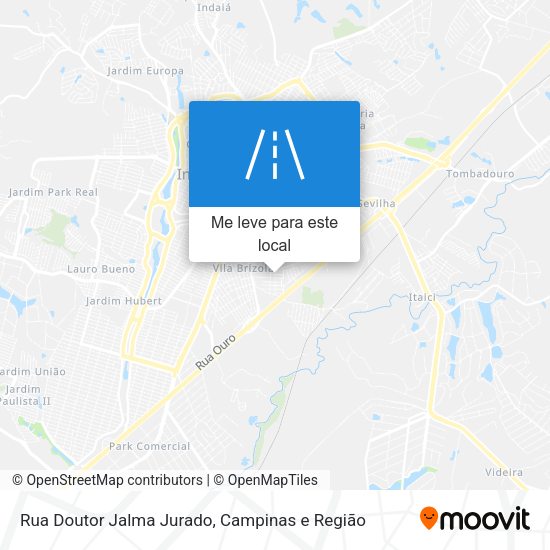 Rua Doutor Jalma Jurado mapa