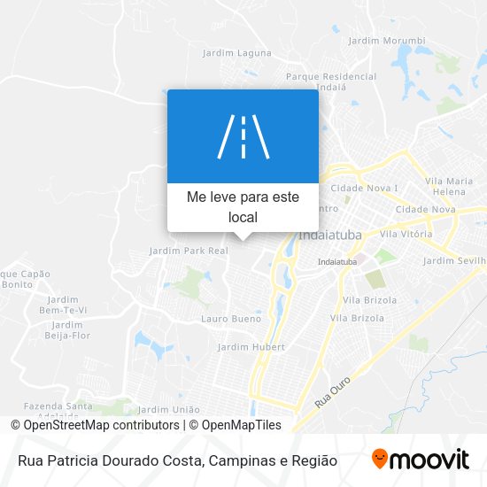 Rua Patricia Dourado Costa mapa