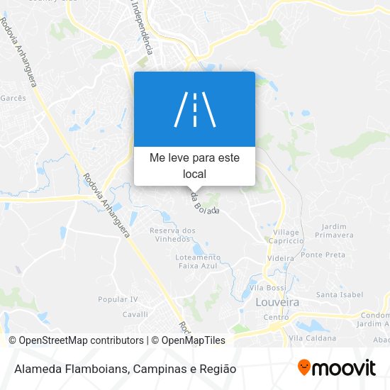 Alameda Flamboians mapa