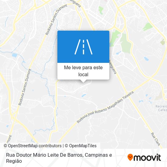 Rua Doutor Mário Leite De Barros mapa