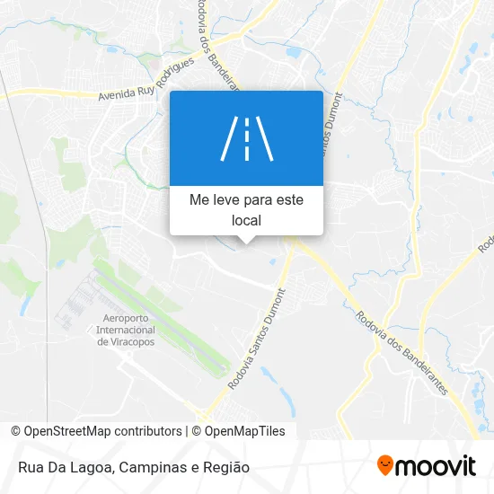 Rua Da Lagoa mapa