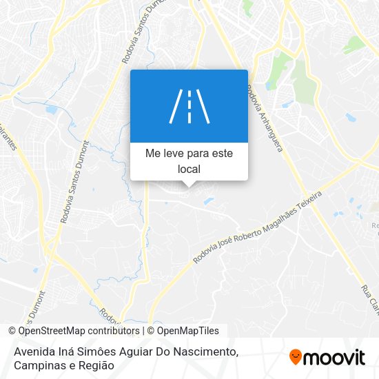 Avenida Iná Simôes Aguiar Do Nascimento mapa