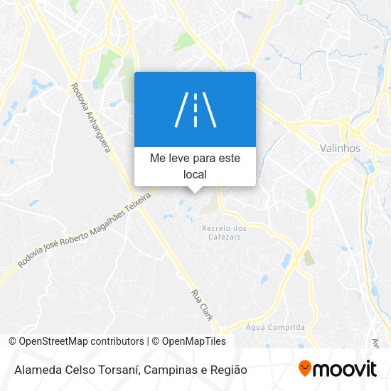 Alameda Celso Torsaní mapa