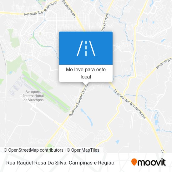 Rua Raquel Rosa Da Silva mapa
