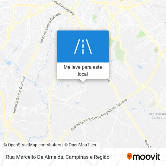 Rua Marcello De Almeida mapa