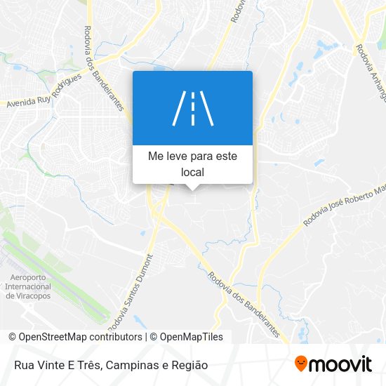 Rua Vinte E Três mapa
