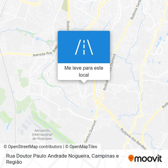 Rua Doutor Paulo Andrade Nogueira mapa