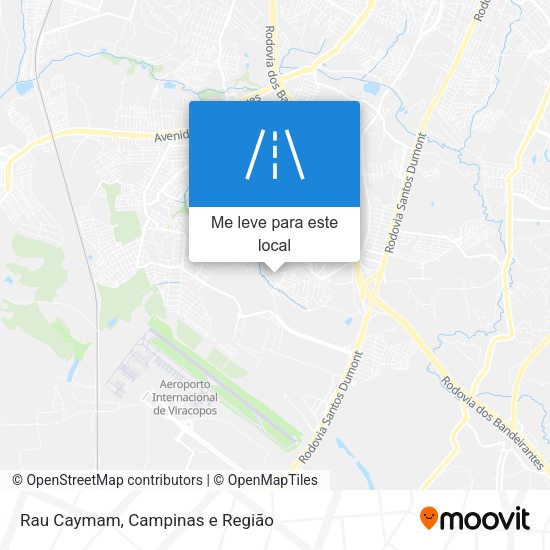Rau Caymam mapa