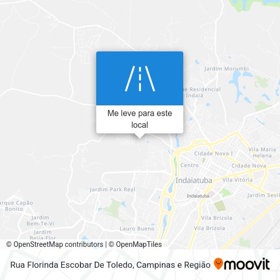 Rua Florinda Escobar De Toledo mapa