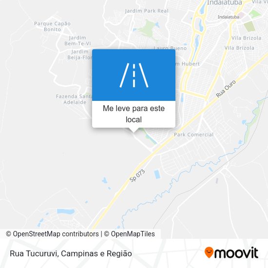Rua Tucuruvi mapa
