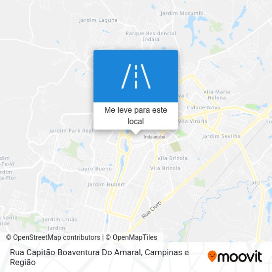 Rua Capitão Boaventura Do Amaral mapa