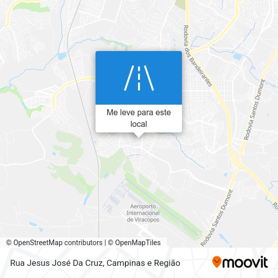 Rua Jesus José Da Cruz mapa