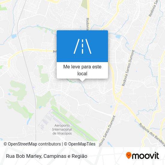 Rua Bob Marley mapa