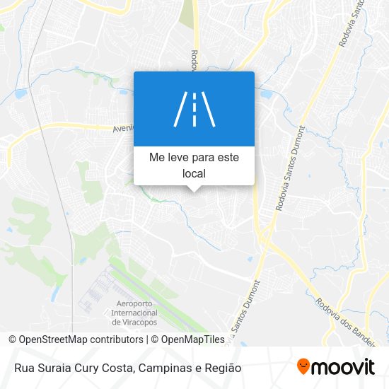 Rua Suraia Cury Costa mapa