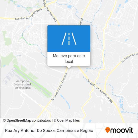 Rua Ary Antenor De Souza mapa