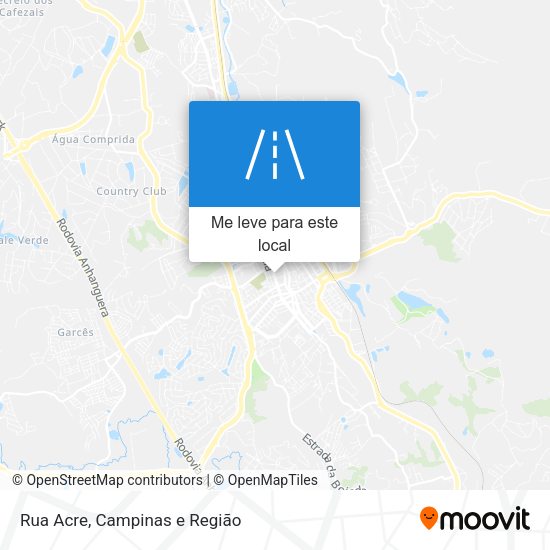 Rua Acre mapa