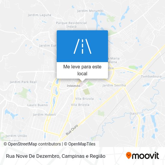 Rua Nove De Dezembro mapa