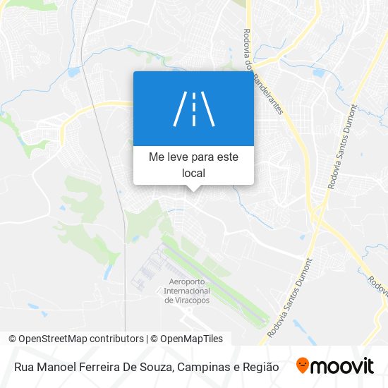 Rua Manoel Ferreira De Souza mapa