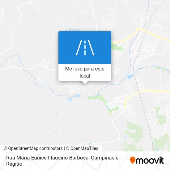 Rua Maria Eunice Flausino Barbosa mapa