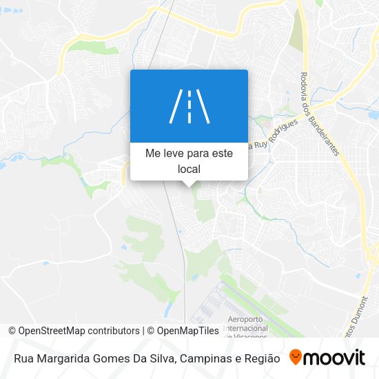 Rua Margarida Gomes Da Silva mapa