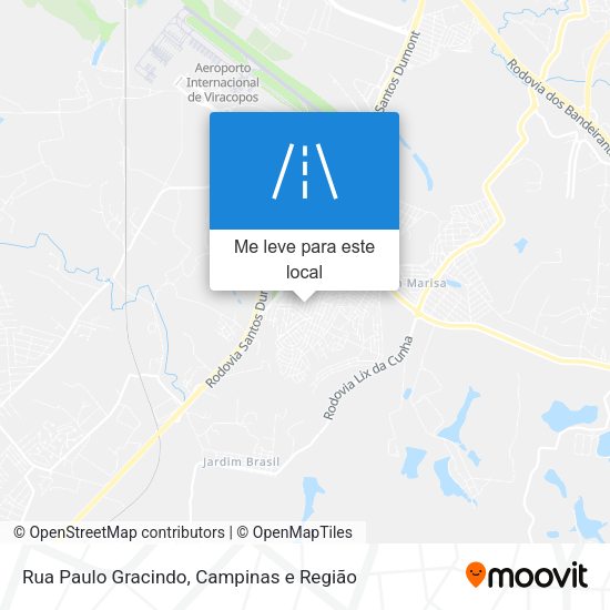 Rua Paulo Gracindo mapa