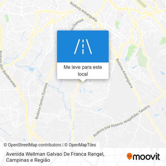 Avenida Wellman Galvao De Franca Rangel mapa