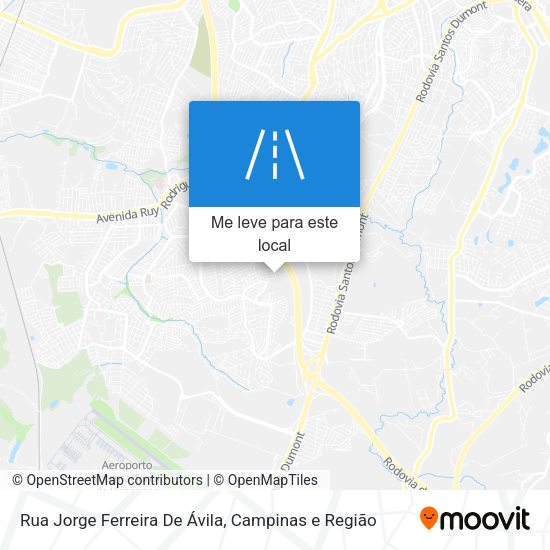 Rua Jorge Ferreira De Ávila mapa