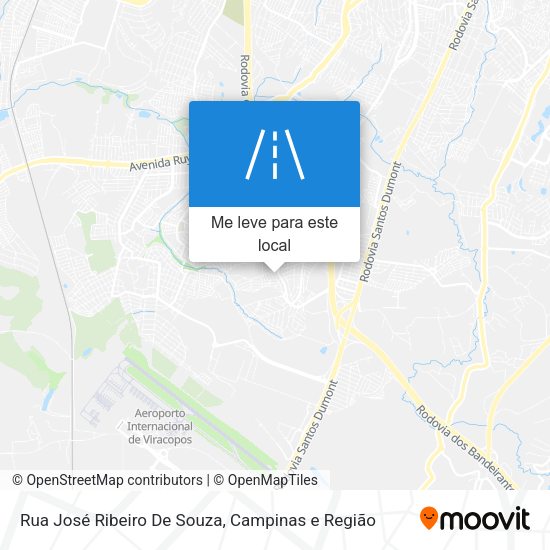 Rua José Ribeiro De Souza mapa