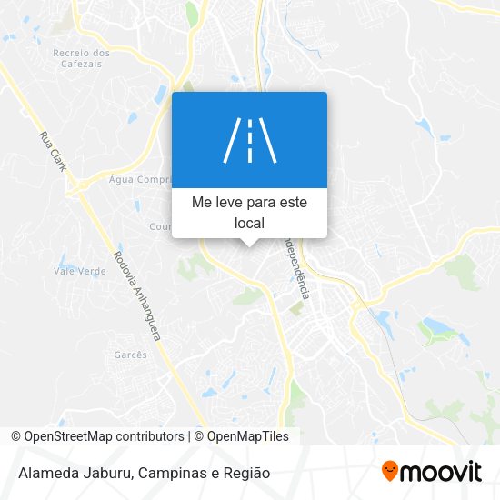 Alameda Jaburu mapa