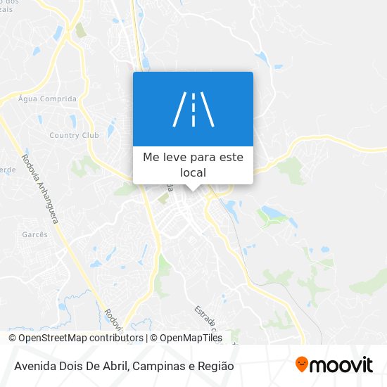 Avenida Dois De Abril mapa