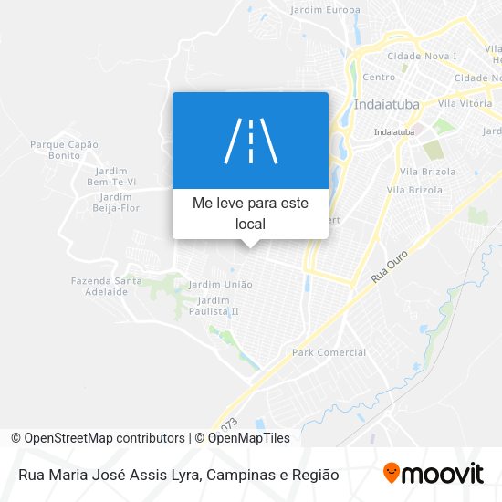 Rua Maria José Assis Lyra mapa
