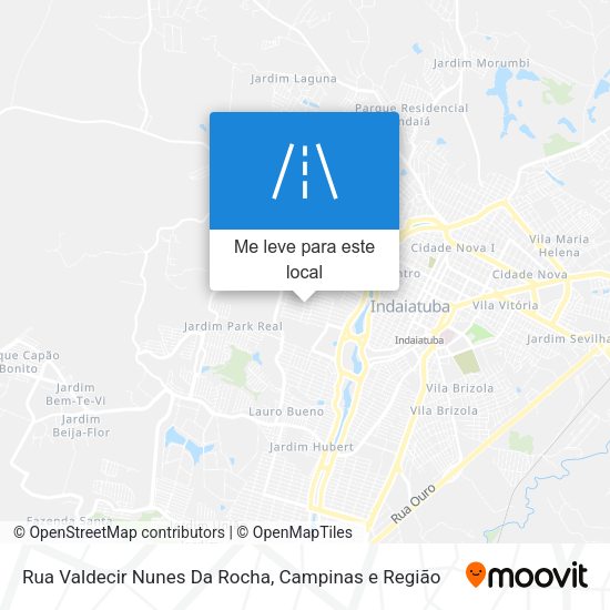 Rua Valdecir Nunes Da Rocha mapa