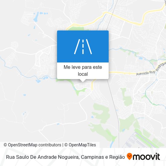 Rua Saulo De Andrade Nogueira mapa