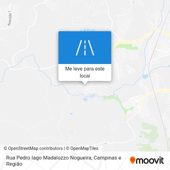 Rua Pedro Iago Madalozzo Nogueira mapa