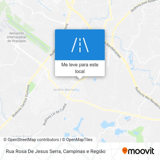 Rua Rosa De Jesus Serra mapa