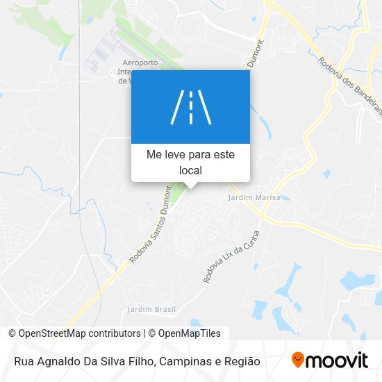 Rua Agnaldo Da Silva Filho mapa