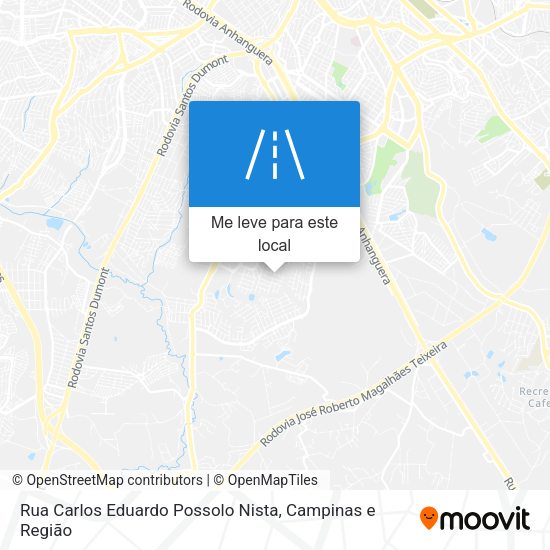 Rua Carlos Eduardo Possolo Nista mapa
