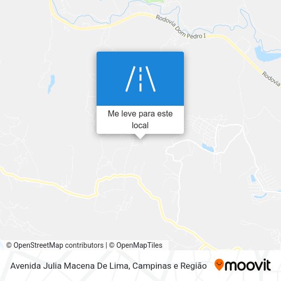 Avenida Julia Macena De Lima mapa