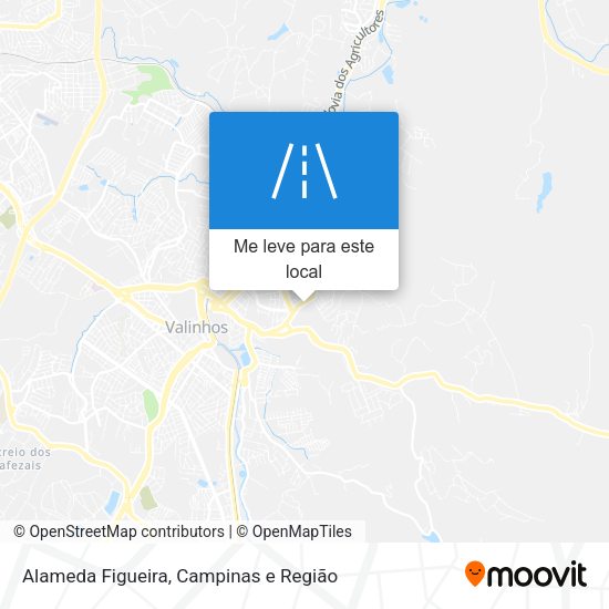 Alameda Figueira mapa