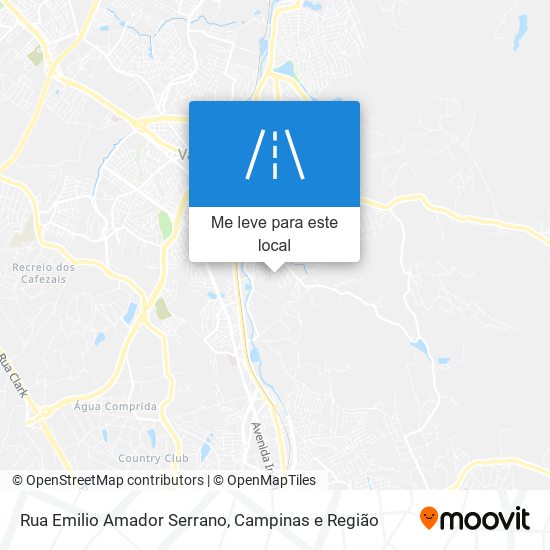 Rua Emilio Amador Serrano mapa