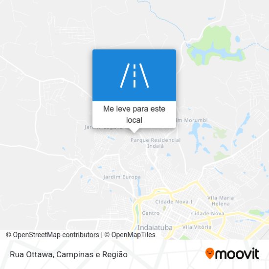 Rua Ottawa mapa