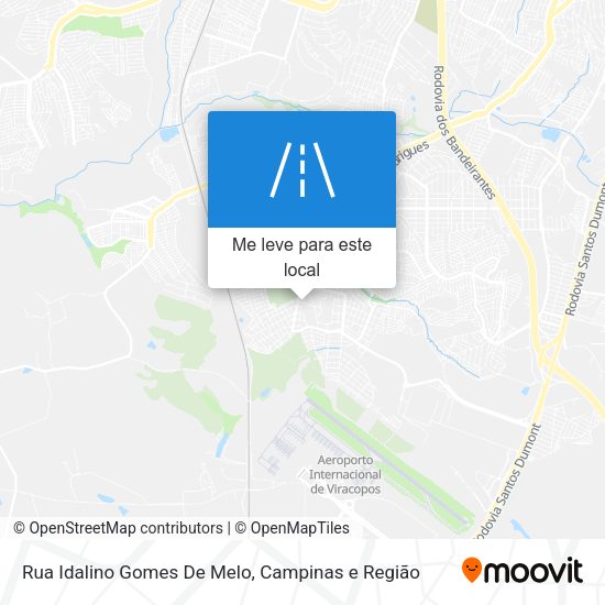 Rua Idalino Gomes De Melo mapa