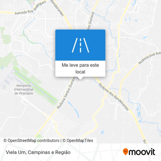 Viela Um mapa