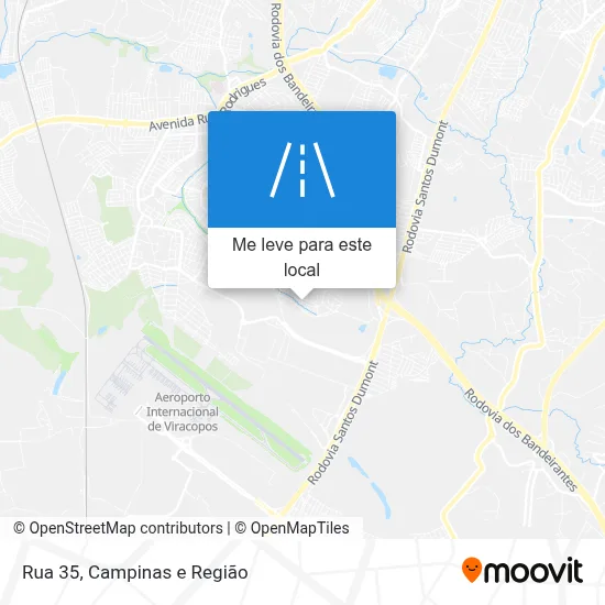 Rua 35 mapa