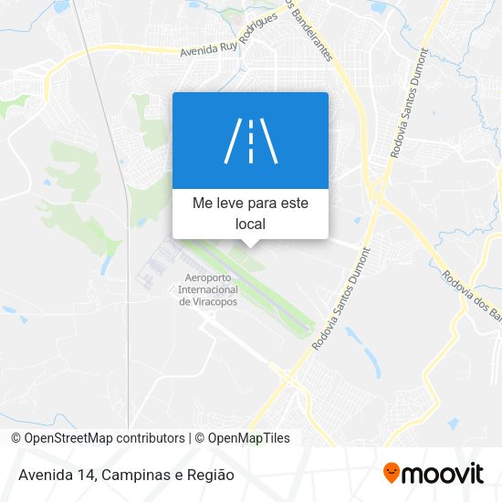 Avenida 14 mapa