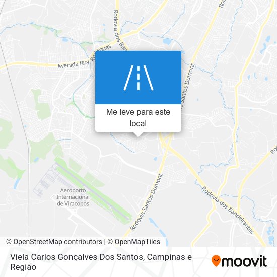 Viela Carlos Gonçalves Dos Santos mapa