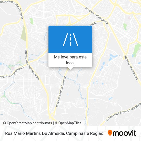 Rua Mario Martins De Almeida mapa
