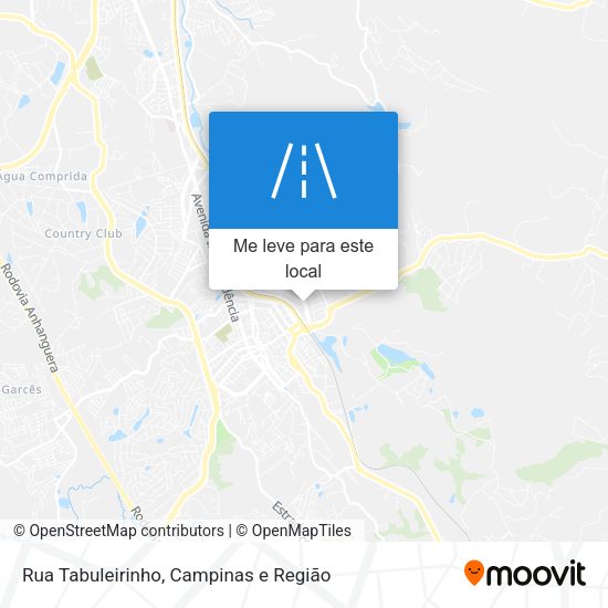 Rua Tabuleirinho mapa